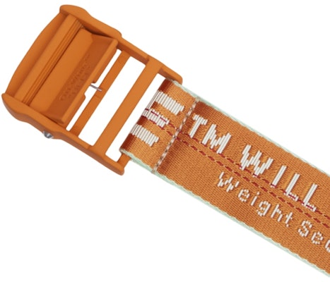 Off-White Industrial Belt (SS19) Orange/White Order Off-White Industrial Belt (SS19) Orange/White