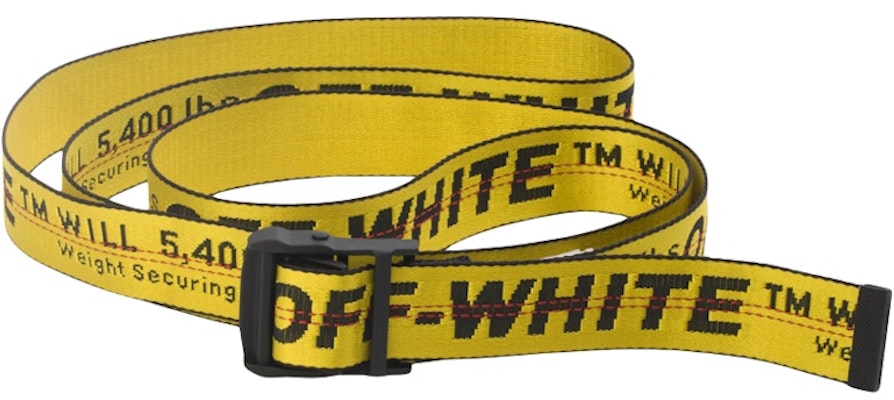 Off-White Industrial Belt (SS19) Yellow/Black Buy Off-White Industrial Belt (SS19) Yellow/Black