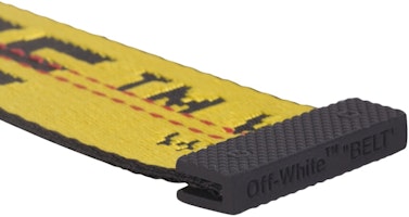 Cinturón Off-White Industrial (SS19) Amarillo/Negro Lookbook Cinturón Off-White Industrial (SS19) Amarillo/Negro