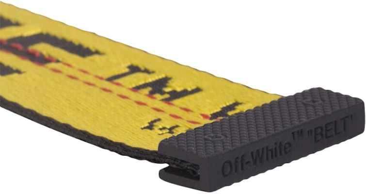 Off-White Industrial Belt (SS19) Yellow/Black Lookbook Off-White Industrial Belt (SS19) Yellow/Black