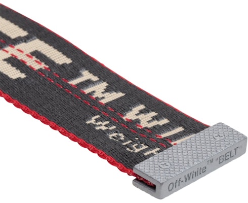 Off-White Industrial Belt Anthracite/Red Lookbook Off-White Industrial Belt Anthracite/Red
