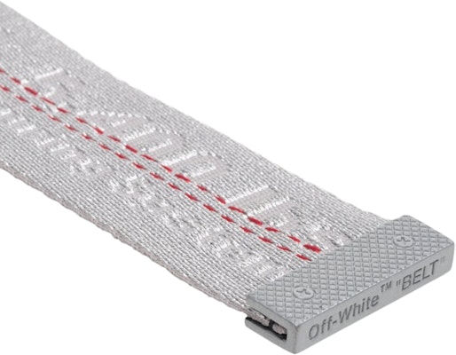 Off-White Industrial Belt Grey/Red Lookbook Off-White Industrial Belt Grey/Red
