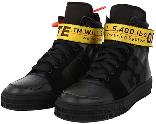 OFF-WHITE 黑色高筒運動鞋 Shop OFF-WHITE 黑色高筒運動鞋