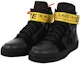 Shop OFF-WHITE 黑色高筒運動鞋
