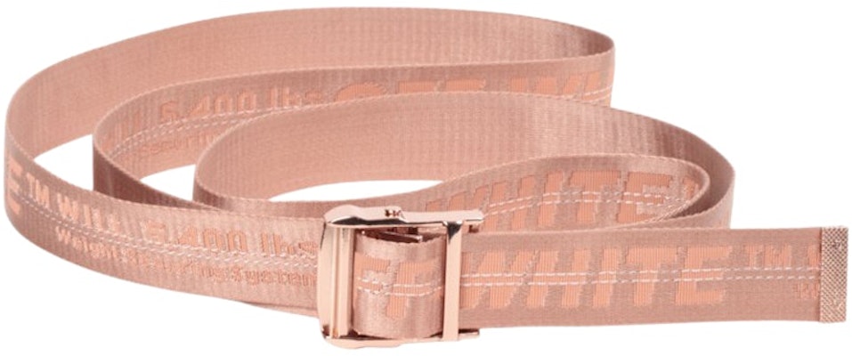 Off-White Industrial Belt Nude/Nude Buy Off-White Industrial Belt Nude/Nude