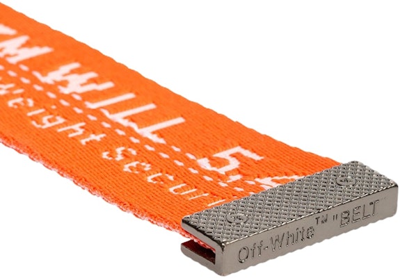 Off-White Industrial Belt Orange/Orange Lookbook Off-White Industrial Belt Orange/Orange
