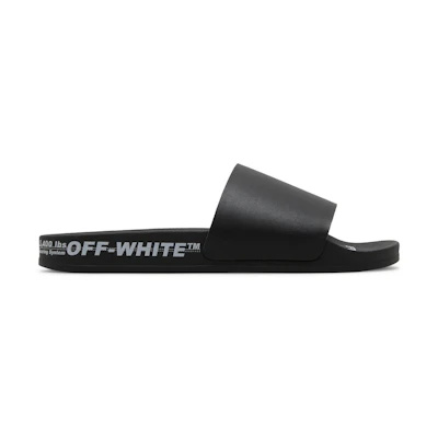 Off-White Industrial Belt Sliders 'Black'