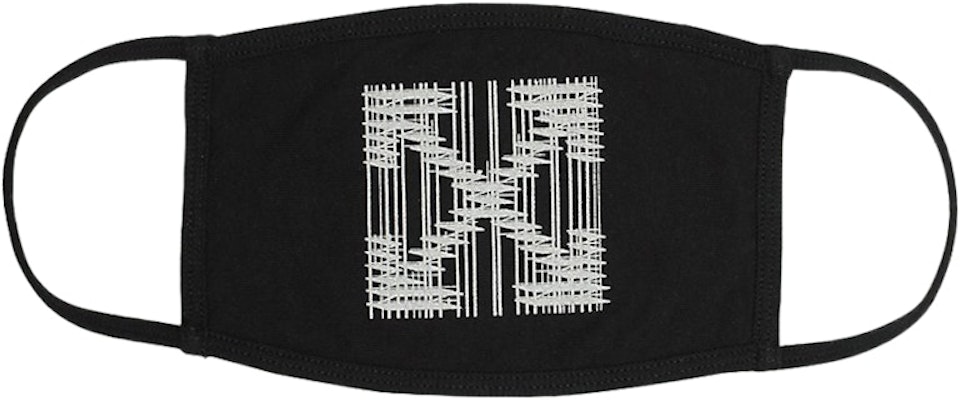 Off-White Industrial Blurred Arrows Face Mask Black/White Buy Off-White Industrial Blurred Arrows Face Mask Black/White