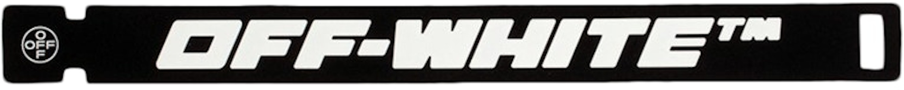 Gelang Industrial Off-White Hitam/Putih Order Gelang Industrial Off-White Hitam/Putih