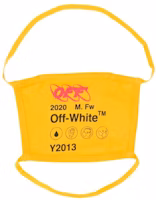 Off-White Industrial Face Mask Yellow/Black Off-White Industrial Face Mask Yellow/Black