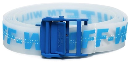 Off-White Industrial Logo Belt Blue Off-White Industrial Logo Belt Blue