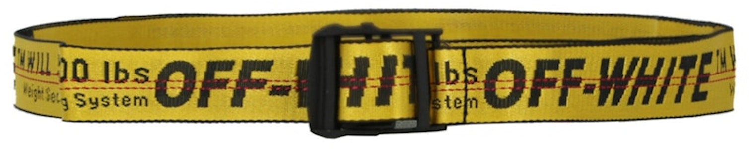 OFF-WHITE イエローインダストリアルベルト
Buy OFF-WHITE イエローインダストリアルベルト