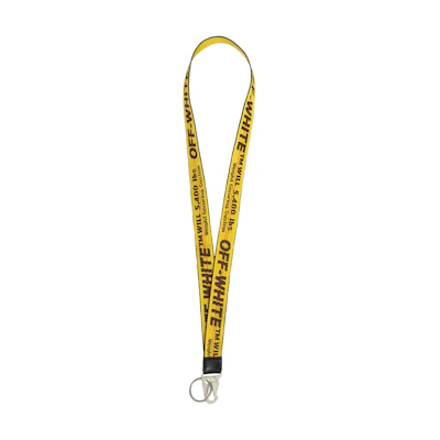 Off-White Industrial Neck Keychain Yellow/Black