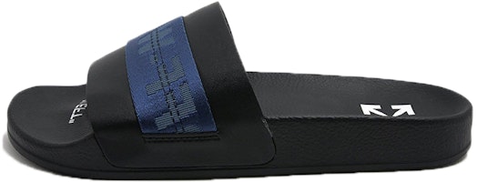 Off-White Industrial Sliders 'Black Blue' OMIC001S21MAT0031045 Off-White Industrial Sliders 'Black Blue' OMIC001S21MAT0031045