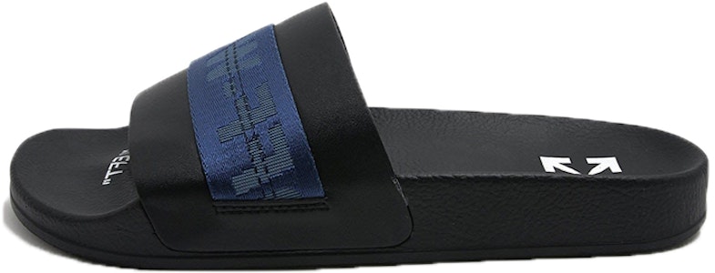 Selipar Off-White Industrial 'Hitam Biru' OMIC001S21MAT0031045 Buy Selipar Off-White Industrial 'Hitam Biru' OMIC001S21MAT0031045