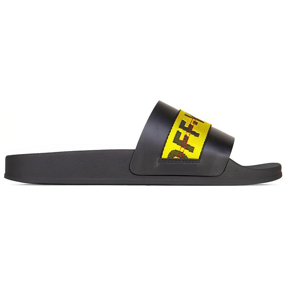 Off-White Industrial Sliders 'Black Yellow' S/S 2019 圖 2