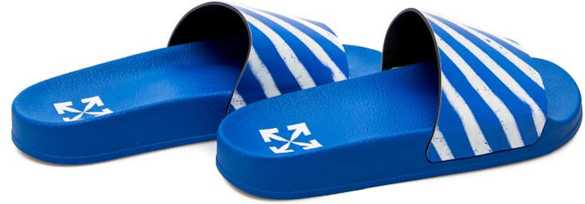 Off-White Industrial Sliders ''Diagonal Stripe - Blauw'' OMIC001S21MAT002 4501 Lookbook Off-White Industrial Sliders ''Diagonal Stripe - Blauw'' OMIC001S21MAT002 4501