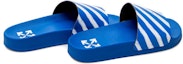Lookbook Off-White Industrial Sliders 'Diagonal Stripe - Blue' OMIC001S21MAT002 4501