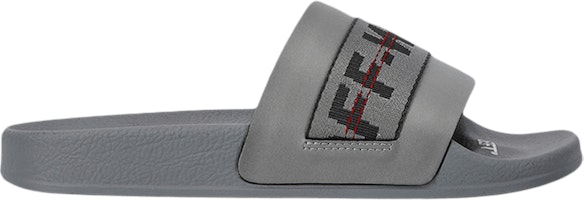 Off-White Industrial Sliders 'Medium Grey' OMIA088E20FAB004 0606 Off-White Industrial Sliders 'Medium Grey' OMIA088E20FAB004 0606