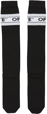 Off-White Industrial Socks (SS19) Black/White Order Off-White Industrial Socks (SS19) Black/White
