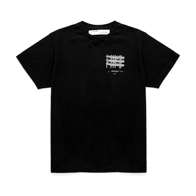 Off-White Industrial T-Shirt Black/Silver