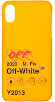 Off-White Industrial Y013 iPhone XS Max Case Yellow/Black