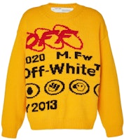 Off-White Industrial Y013 Sweater Yellow/Black Off-White Industrial Y013 Sweater Yellow/Black