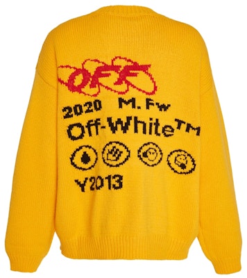 Off-White Industrial Y013 Sweater Yellow/Black Order Off-White Industrial Y013 Sweater Yellow/Black