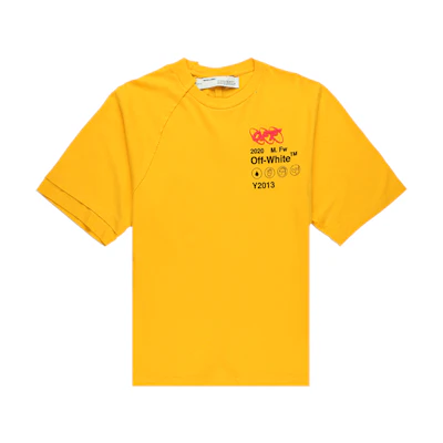 Off-White Industrial Y013 T-Shirt Yellow/Multicolor