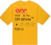Order 오프화이트 인더스트리얼 Y013 티셔츠 옐로우/멀티컬러