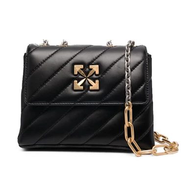 OFF-WHITE Jackhammer-24 Shoulder Bag Black