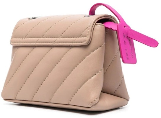 Tas Selempang OFF-WHITE Jackhammer 17 Sand Beige/Pink Order Tas Selempang OFF-WHITE Jackhammer 17 Sand Beige/Pink
