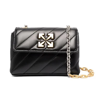 OFF-WHITE Jackhammer 17 Shoulder Bag Black