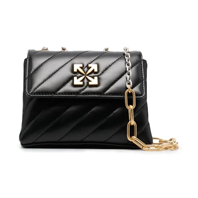 Off-White Jackhammer 19 Shoulder Bag Black