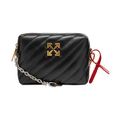 OFF-WHITE Jackhammer Camera Bag Quilted Black