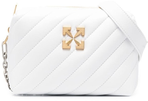 OFF-WHITE 鎚式相機包 白色絎縫款 Buy OFF-WHITE 鎚式相機包 白色絎縫款