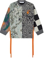 Off-White Jacquard Crewneck 'Black/Multicolor' Off-White Jacquard Crewneck 'Black/Multicolor'