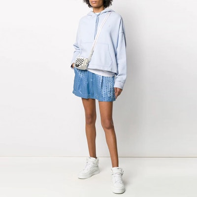 Off-White Jacquard Logo Shorts Light Blue Order Off-White Jacquard Logo Shorts Light Blue