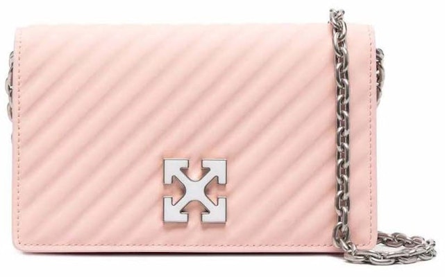 OFF-WHITE Jitney 0.5 Quilted Crossbody Pink Buy OFF-WHITE Jitney 0.5 Quilted Crossbody Pink