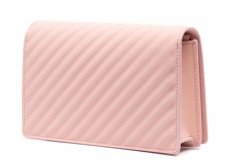 Order OFF-WHITE Jitney 0.5 粉色菱格纹斜挎包