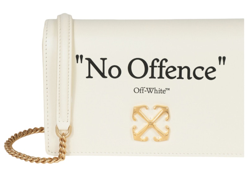 Lookbook OFF-WHITE Jitney 0.5 Beg Bahu Petikan Beige/Hitam