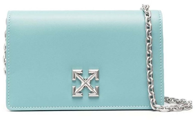 OFF-WHITE Jitney 0.5 Shoulder Bag Light Blue/Grey Buy OFF-WHITE Jitney 0.5 Shoulder Bag Light Blue/Grey