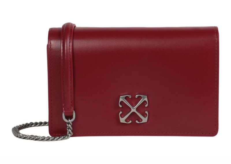 OFF-WHITE Jitney 0.5 Shoulder Bag Red