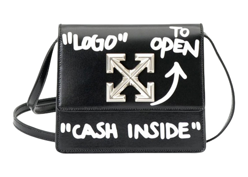 OFF-WHITE Jitney 0.7 Bag Black