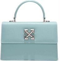 OFF-WHITE Jitney 1.4 Top Handle Light Blue OFF-WHITE Jitney 1.4 Top Handle Light Blue