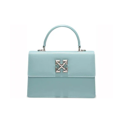 OFF-WHITE Jitney 1.4 Top Handle Light Blue
