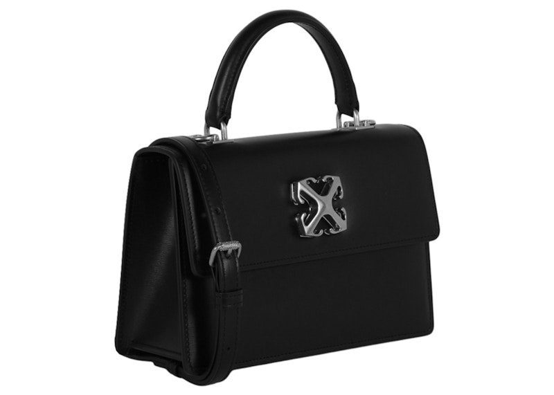 Order OFF-WHITE Jitney 1.4 Asa Superior Negro con Acabado en Rutenio