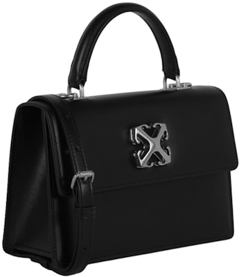 OFF-WHITE Jitney 1.4 Top Handle Ruthenium-tone Black Order OFF-WHITE Jitney 1.4 Top Handle Ruthenium-tone Black
