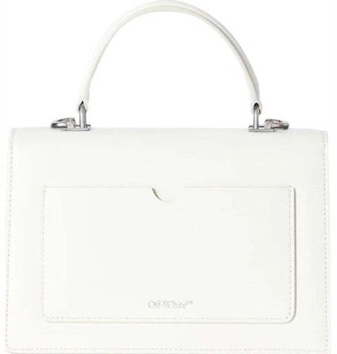 OFF-WHITE Jitney 1.4 Top Handle White Order OFF-WHITE Jitney 1.4 Top Handle White