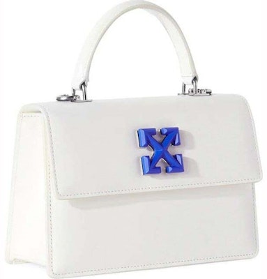 OFF-WHITE Jitney 1.4 Top Handle White Lookbook OFF-WHITE Jitney 1.4 Top Handle White
